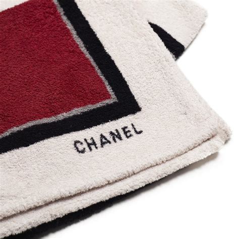 serviette de bain chanel|chanel after shave soap.